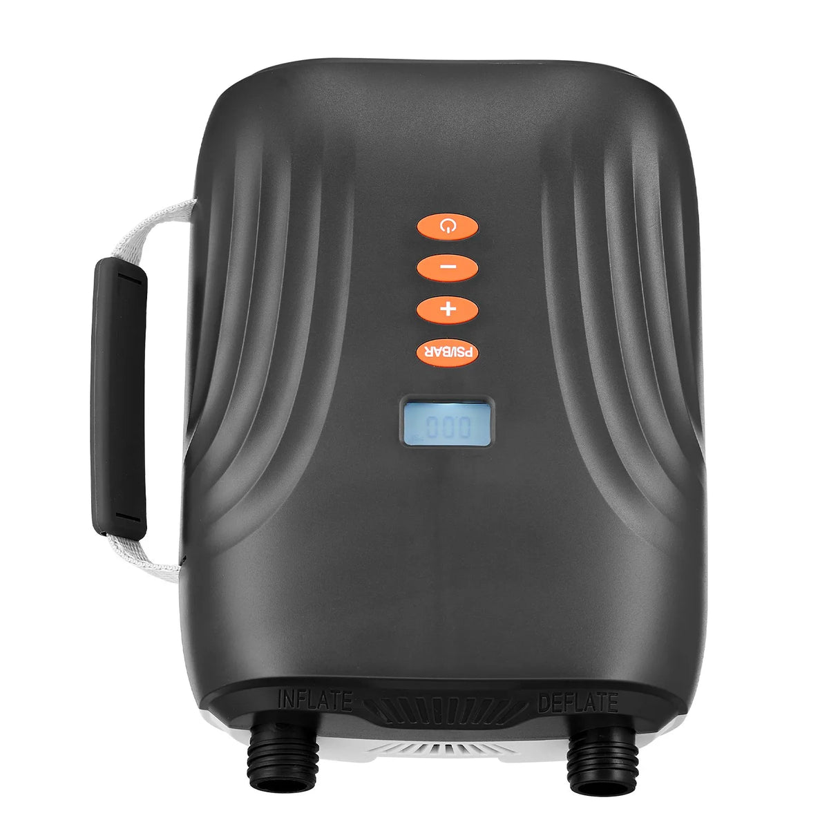 VEVOR SUP dēļa sūknis 20 PSI ar akumulatoru, divpakāpju piepūšanu un iztukšošanu, automātisku izslēgšanos un 12 V DC auto pieslēgumu piepūšamām laivām, teltīm un matračiem - ZEMLETES.LV
