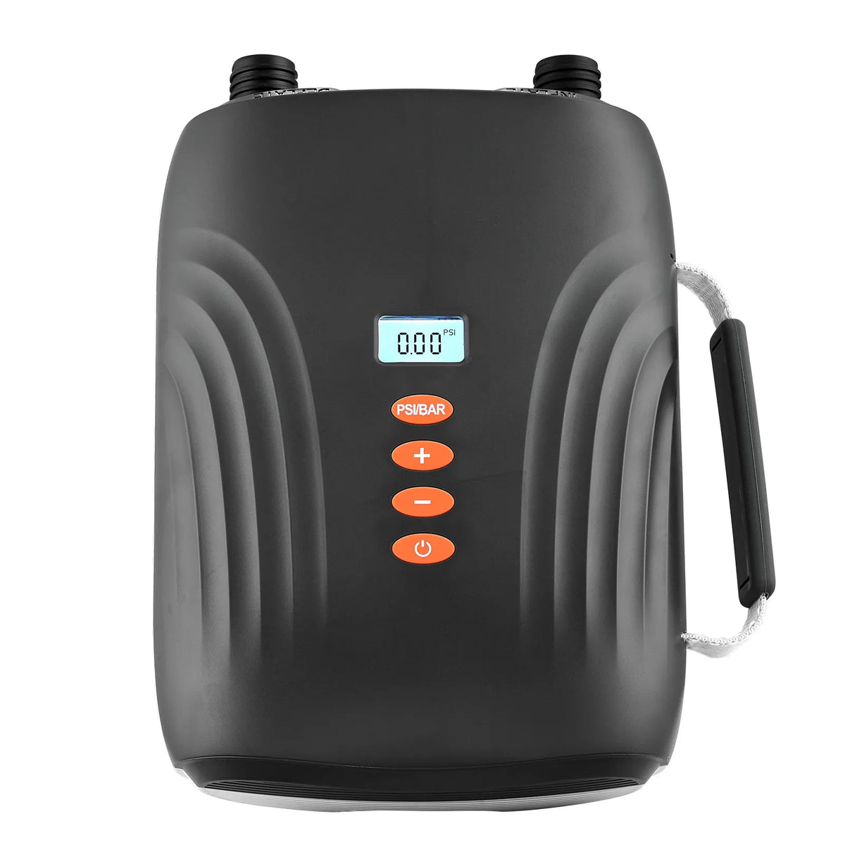 VEVOR SUP dēļa sūknis 20 PSI ar akumulatoru, divpakāpju piepūšanu un iztukšošanu, automātisku izslēgšanos un 12 V DC auto pieslēgumu piepūšamām laivām, teltīm un matračiem - ZEMLETES.LV