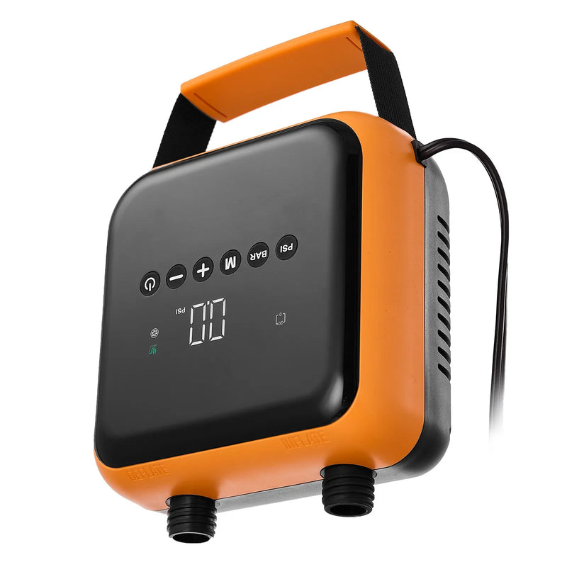 VEVOR SUP dēļa sūknis 40 PSI ar divpakāpju piepūšanu un iztukšošanu, automātisku izslēgšanos un 12 V DC auto pieslēgumu piepūšamiem dēļiem, teltīm un matračiem - ZEMLETES.LV