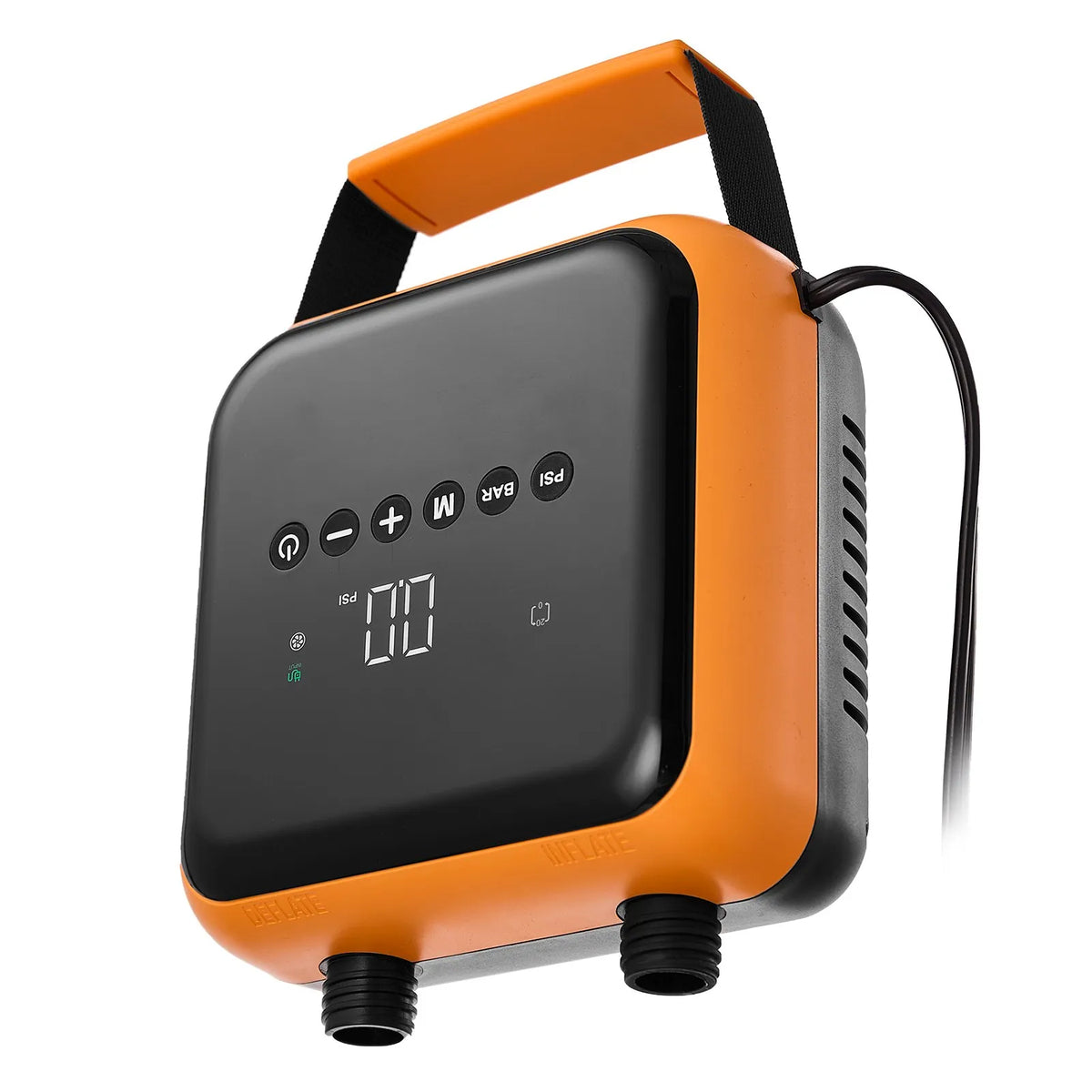 VEVOR SUP dēļa sūknis 40 PSI ar divpakāpju piepūšanu un iztukšošanu, automātisku izslēgšanos un 12 V DC auto pieslēgumu piepūšamiem dēļiem, teltīm un matračiem - ZEMLETES.LV