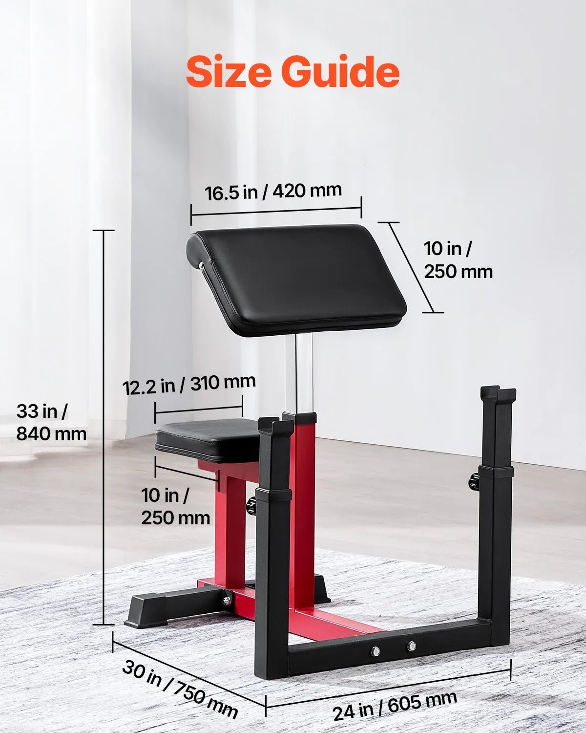 VEVOR treniņu sols ar kāju iztaisnošanas moduli, spēka treniņu sols ar bicepsu staciju hantelēm un stienim, 200 kg nestspēja, daudzfunkcionāls sols mājas sporta zālei - ZEMLETES.LV