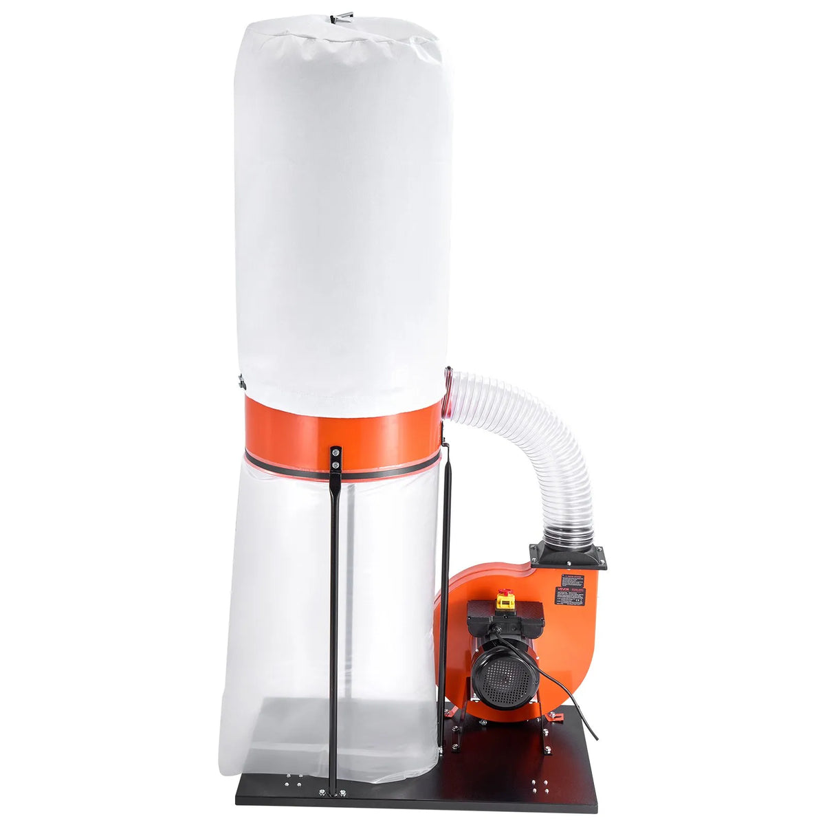 VEVOR tolmuimur 1100 CFM, 1,5 hj, tsüklonsüsteem 2,5 µm 132,5 l tolmukotiga