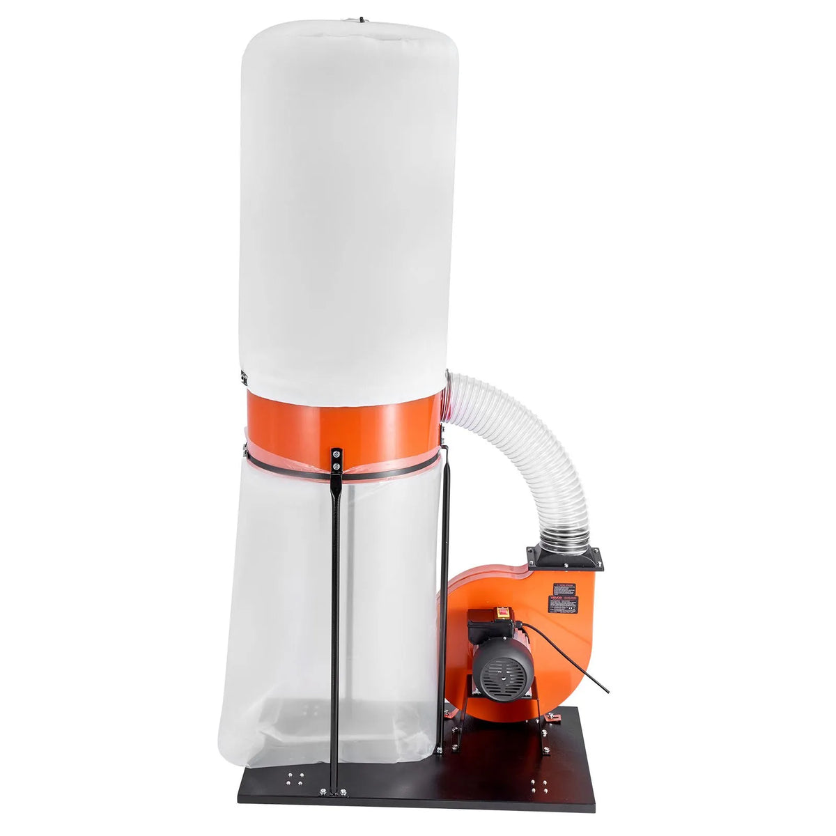 VEVOR Dust Collector 1200 CFM, 2 HP, Cyclone System 2.5 µm with 132.5 l Dust Bag