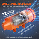 VEVOR putekļu savākšanas sistēma 1450 W ar abrazīvā materiāla rekuperāciju un 6,8 L ietilpību smilšu strūklas kabīnēm un smilšu strūklas iekārtām - ZEMLETES.LV