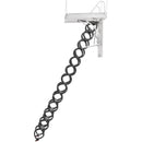 VEVOR bēniņu kāpnes ar 299,4 kg celtspēju, piemērotas griestu augstumam 3,2–3,35 m un atverei 100 × 70 cm, nolaižamas izvelkamas griestu kāpnes no leģētā tērauda ar vilkšanas stieni - ZEMLETES.LV