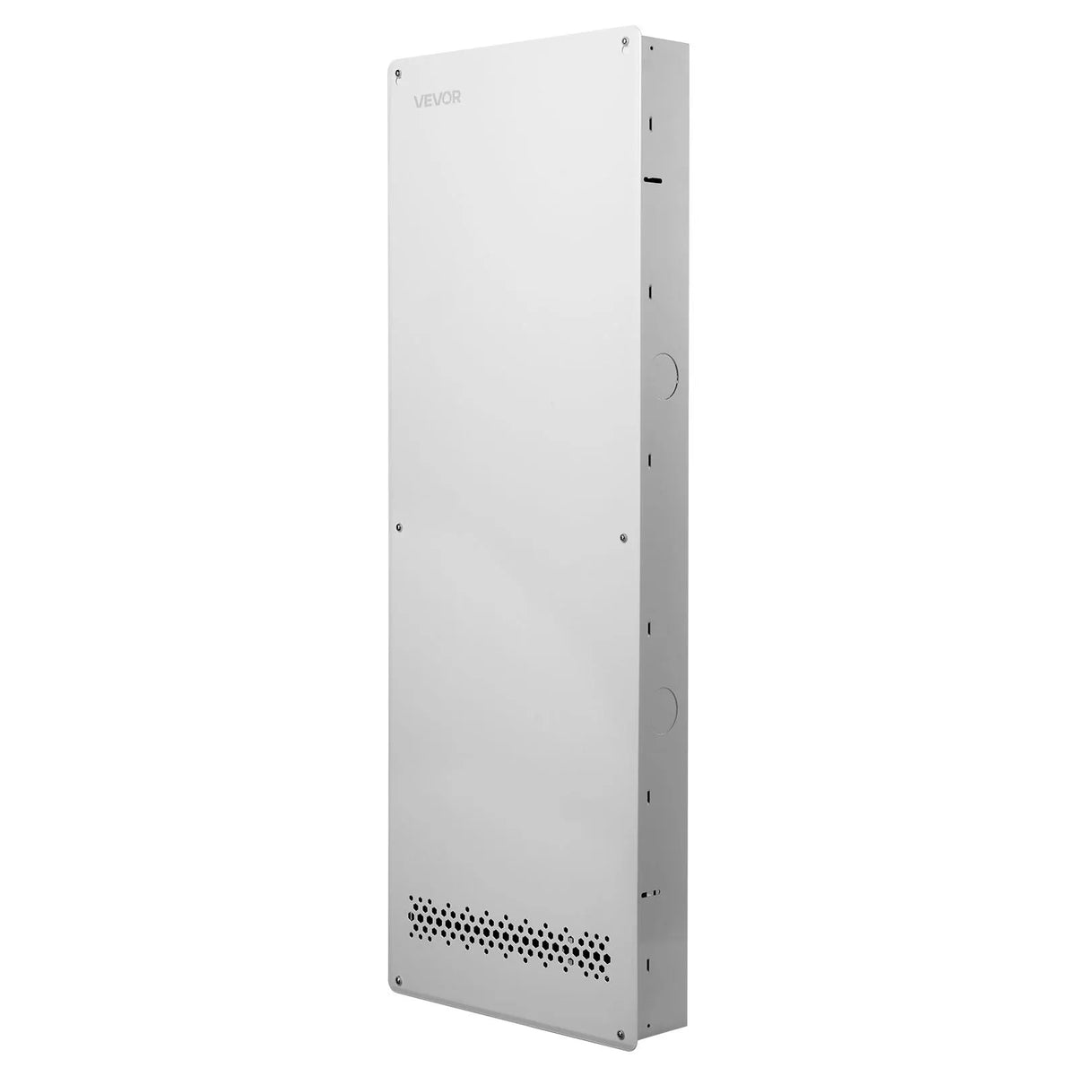 VEVOR 42 collu (106,7 cm) sienā iebūvējams tīkla un multivides skapis, auksti velmēts tērauds, noņemams skrūvējams vāks, kabeļu pārvaldība