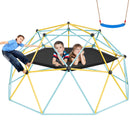 VEVOR 3 m ģeometriskais kāpšanas kupols bērniem ar šūpuļtīklu un šūpolēm, āra rotaļu komplekss bērniem no 3 līdz 10 gadiem, nestspēja līdz 340 kg, ar kāpšanas rokturiem, vienkārša montāža