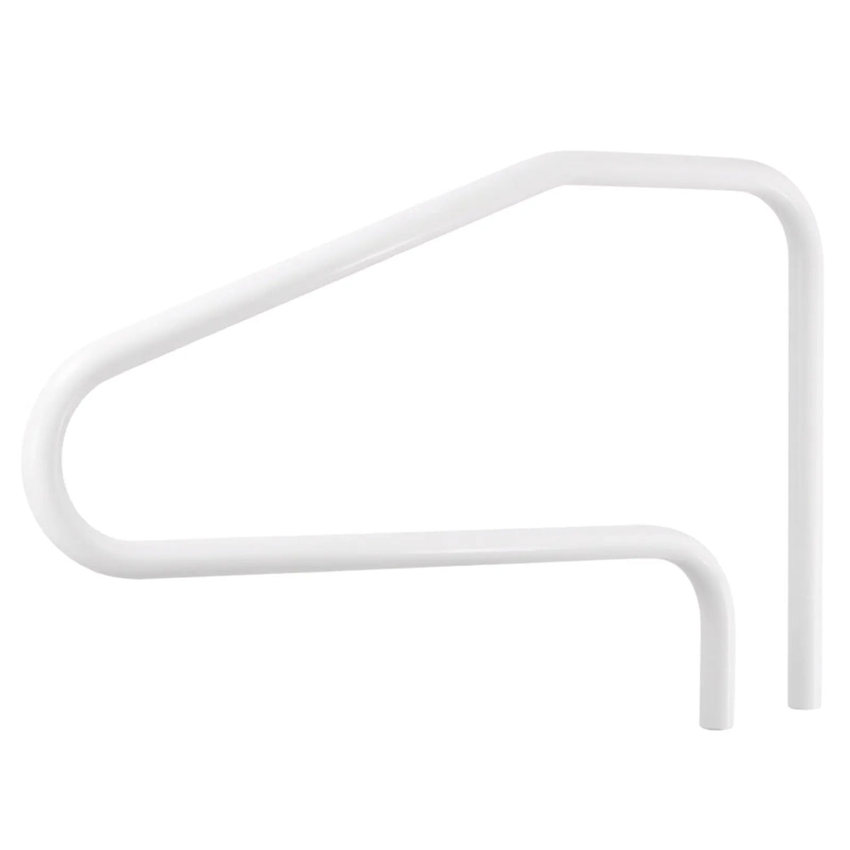 VEVOR Pool Handrails 122 × 81.3 cm, Reinforced Stainless Steel Pool Handrails with 100 kg Load Capacity, Seamless Welding, Recessed or Base Plate Mounted Construction for Pool, Water Park and Spa Use