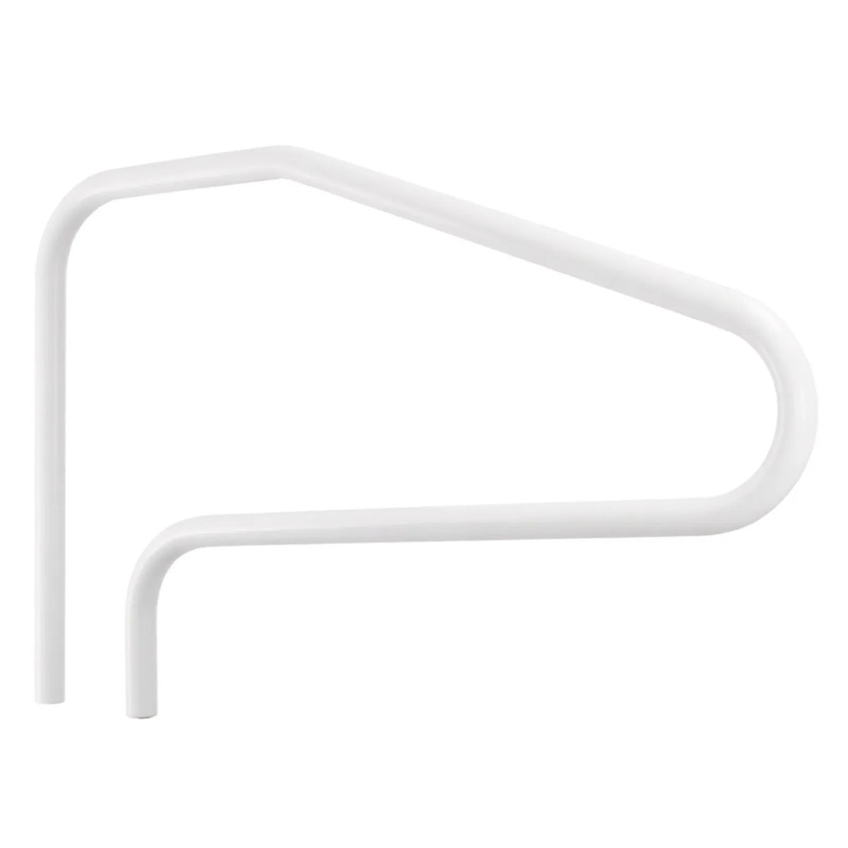 VEVOR Pool Handrails 122 × 81.3 cm, Reinforced Stainless Steel Pool Handrails with 100 kg Load Capacity, Seamless Welding, Recessed or Base Plate Mounted Construction for Pool, Water Park and Spa Use