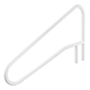 VEVOR baseina margas 137,1 × 81,3 cm, pastiprinātas nerūsējošā tērauda peldbaseina margas ar nestspēju līdz 100 kg, bezšuvju metinājums, iegremdēta vai ar pamatplāksni montējama konstrukcija lietošanai pie baseina, akvaparkos un spa centros