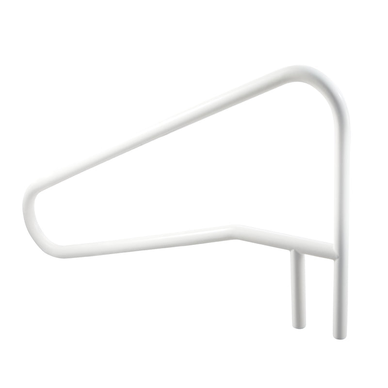 VEVOR baseina margas 137,1 × 81,3 cm, pastiprinātas nerūsējošā tērauda peldbaseina margas ar nestspēju līdz 100 kg, bezšuvju metinājums, iegremdēta vai ar pamatplāksni montējama konstrukcija lietošanai pie baseina, akvaparkos un spa centros