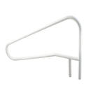 VEVOR baseina margas 137,1 × 81,3 cm, pastiprinātas nerūsējošā tērauda peldbaseina margas ar nestspēju līdz 100 kg, bezšuvju metinājums, iegremdēta vai ar pamatplāksni montējama konstrukcija lietošanai pie baseina, akvaparkos un spa centros