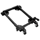 VEVOR mobilā pamatne, kravnesība 680 kg, regulējams izmērs 457 × 610 līdz 673 × 800 mm, universāla pārvietojama pamatne ar grozāmiem riteņiem, piemērota kokapstrādes iekārtām un elektroinstrumentiem - ZEMLETES.LV