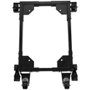VEVOR mobilā pamatne, kravnesība 680 kg, regulējams izmērs 457 × 610 līdz 673 × 800 mm, universāla pārvietojama pamatne ar grozāmiem riteņiem, piemērota kokapstrādes iekārtām un elektroinstrumentiem - ZEMLETES.LV