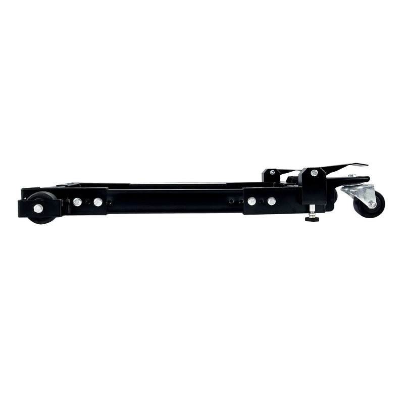 VEVOR mobilā pamatne, kravnesība 680 kg, regulējams izmērs 457 × 610 līdz 673 × 800 mm, universāla pārvietojama pamatne ar grozāmiem riteņiem, piemērota kokapstrādes iekārtām un elektroinstrumentiem - ZEMLETES.LV