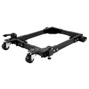 VEVOR mobilā pamatne, kravnesība 680 kg, regulējams izmērs 457 × 610 līdz 673 × 800 mm, universāla pārvietojama pamatne ar grozāmiem riteņiem, piemērota kokapstrādes iekārtām un elektroinstrumentiem - ZEMLETES.LV