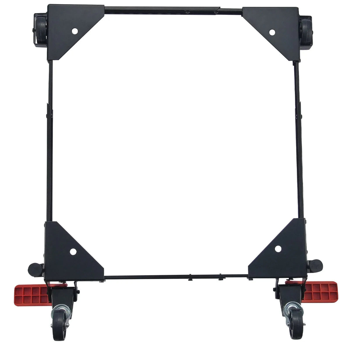 VEVOR mobilā pamatne, kravnesība 227 kg, regulējams izmērs 305 × 305 līdz 914 × 914 mm, universāla pārvietojama pamatne ar grozāmiem riteņiem, piemērota kokapstrādes iekārtām un elektroinstrumentiem - ZEMLETES.LV