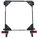 VEVOR mobilā pamatne, kravnesība 227 kg, regulējams izmērs 305 × 305 līdz 914 × 914 mm, universāla pārvietojama pamatne ar grozāmiem riteņiem, piemērota kokapstrādes iekārtām un elektroinstrumentiem - ZEMLETES.LV