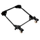 VEVOR mobilā pamatne, kravnesība 295 kg, regulējams izmērs 305 × 305 līdz 914 × 914 mm, universāla pārvietojama pamatne ar grozāmiem riteņiem, piemērota kokapstrādes iekārtām un elektroinstrumentiem - ZEMLETES.LV