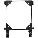 VEVOR mobilā pamatne, kravnesība 295 kg, regulējams izmērs 305 × 305 līdz 914 × 914 mm, universāla pārvietojama pamatne ar grozāmiem riteņiem, piemērota kokapstrādes iekārtām un elektroinstrumentiem - ZEMLETES.LV