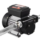 VEVOR degvielas pārsūknēšanas sūknis 230 V, 60 L/min, AC elektriskais eļļas sūknis dīzeļdegvielai, petrolejai un biodīzeļdegvielai, ar automātisku degvielas pistoli un 2 šļūtenēm, maks. pacelšana 13,7 m, piemērots transportlīdzekļiem un būvlaukumiem