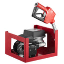 VEVOR degvielas pārsūknēšanas sūknis 230 V, 60 L/min, AC elektriskais eļļas sūknis dīzeļdegvielai, petrolejai, biodīzeļdegvielai ar skaitītāju, automātisku degvielas pistoli, 2 šļūtenēm, pacelšana līdz 13,7 m, piemērots transportlīdzekļiem un būvlaukumiem