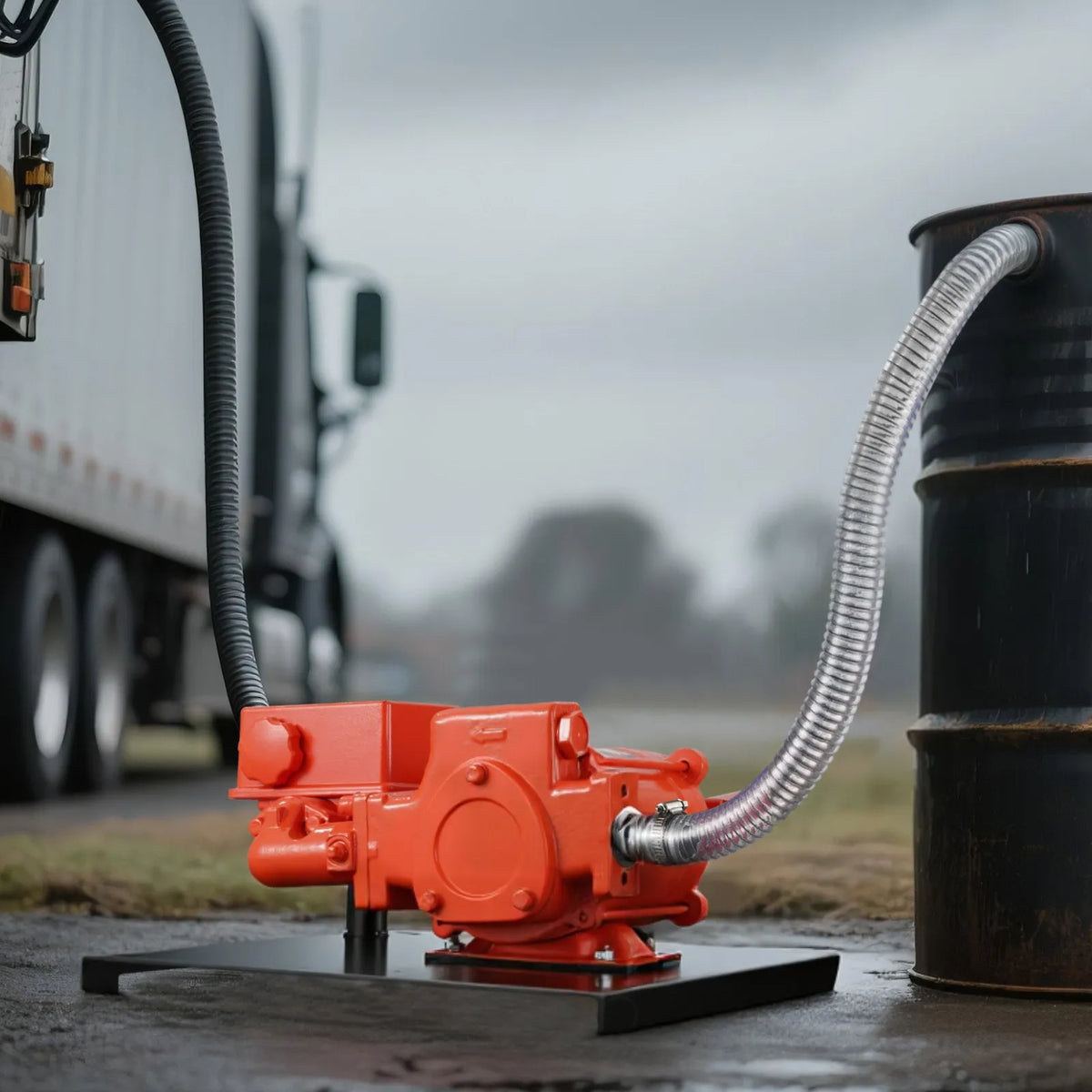 VEVOR degvielas pārsūknēšanas sūknis 230 V, 76 l/min, maiņstrāvas elektriskais eļļas pārsūknēšanas sūknis ar skaitītāju, automātisku uzpildes pistoli, izplūdes šļūteni, augstas plūsmas modelis benzīnam, dīzeļdegvielai, petrolejai, biodīzeļdegvielai - ZEMLETES.LV