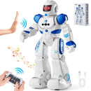 VEVOR tālvadības robots bērniem ar žestu vadību un programmēšanas funkciju, interaktīvs robots ar staigāšanas, dziedāšanas un dejošanas funkcijām, piemērots bērniem no 3 līdz 12 gadiem, dāvana zēniem un meitenēm
