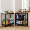 VEVOR lieljaudas metāla uzglabāšanas plaukts, 5 regulējami līmeņi, kopējā kravnesība 1134 kg, tērauda plauktu sistēma 1230 × 465 × 1813 mm, garāžai, noliktavai, pagrabam, darbnīcai un virtuvei, melns.
