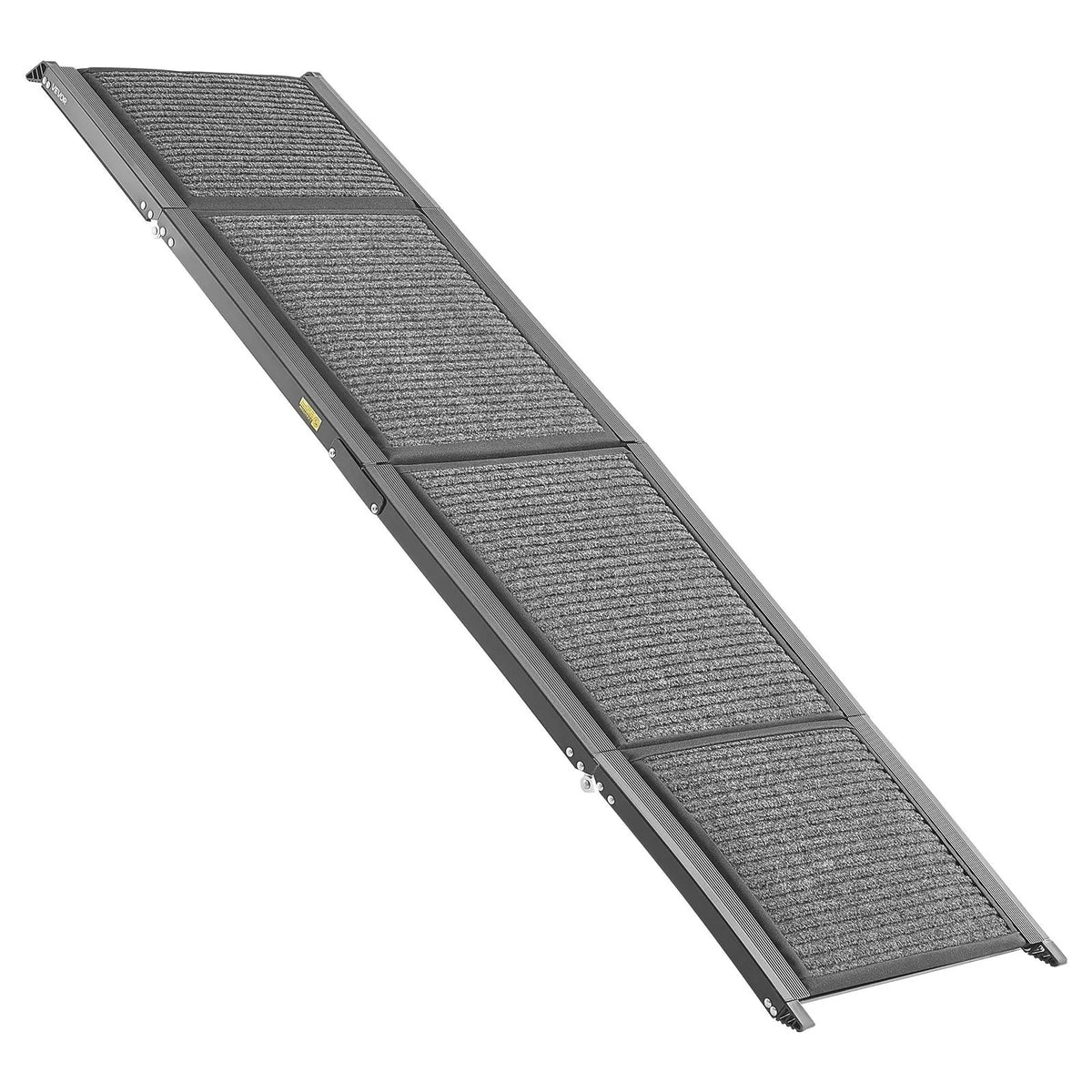 VEVOR suņu rampa automašīnām, 160 × 43,2 cm, salokāma, kravnesība līdz 113 kg, neslīdoša filca virsma, piemērota vidējiem un lieliem suņiem, pārnēsājama, piemērota SUV un kravas automašīnām - ZEMLETES.LV
