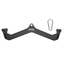 VEVOR latu vilkšanas rokturis ar V veida satvērienu, troses trenažiera rokturis airēšanai, tricepsa vilkšanas stienis ar gumijotu rokturi, piemērots muguras, bicepsa un tricepsa treniņiem mājas sporta zālei