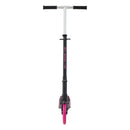 VEVOR divriteņu skrejritenis bērniem no 8 gadu vecuma, pusaudžiem un pieaugušajiem ar regulējamu stūres augstumu, platu pretslīdes platformu, salokāmu un vieglu rāmi, kravnesība līdz 99,8 kg, rozā