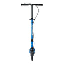 VEVOR divriteņu skrejritenis bērniem no 8 gadu vecuma, pusaudžiem un pieaugušajiem ar regulējamu stūres augstumu, platu pretslīdes platformu, salokāms un viegls, kravnesība līdz 99,8 kg, melns/zils