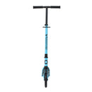 VEVOR divriteņu skrejritenis bērniem no 8 gadu vecuma, pusaudžiem un pieaugušajiem ar regulējamu stūres augstumu, platu pretslīdes platformu, salokāms un viegls, kravnesība līdz 99,8 kg, zils/melns