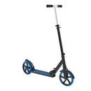 VEVOR divriteņu skrejritenis bērniem no 8 gadu vecuma, pusaudžiem un pieaugušajiem ar regulējamu stūres augstumu, platu pretslīdes platformu, salokāmu un vieglu rāmi, kravnesība līdz 99,8 kg, zils