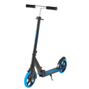 VEVOR divriteņu skrejritenis bērniem no 8 gadu vecuma, pusaudžiem un pieaugušajiem ar regulējamu stūres augstumu, platu pretslīdes platformu, salokāmu un vieglu rāmi, kravnesība līdz 99,8 kg, zils