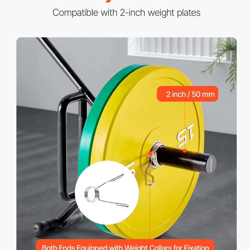 VEVOR trapeces stienis (hex bar), atvērta rāmja konstrukcija, 360 kg slodze, 50 mm diametrs, ar rievotiem rokturiem, piemērots pietupieniem, vilkmei un plecu spiedienam - ZEMLETES.LV