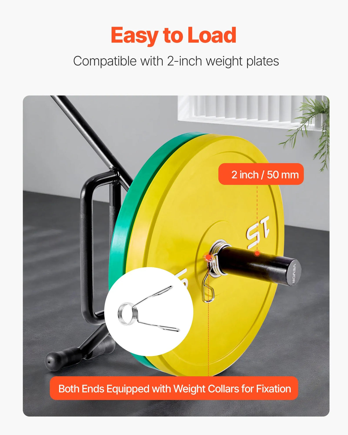 VEVOR trapeces stienis (hex bar), atvērta rāmja konstrukcija, 360 kg slodze, 50 mm diametrs, ar rievotiem rokturiem, piemērots pietupieniem, vilkmei un plecu spiedienam - ZEMLETES.LV