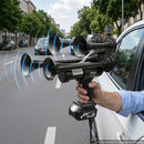 VEVOR HS-1015 bezvadu četru tauru pneimatiskā signāltūre, 130 dB, 18 V 4 Ah litija akumulators, iebūvēts gaisa sūknis, pārnēsājama, transportlīdzekļiem, brīvdabas pasākumiem un sporta sacensībām