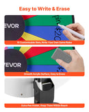 VEVOR Laimes rats 914 mm ar statīvu, 18 sektori, 6 krāsas, regulējams augstums, dzēšama virsma un 2 marķieri, piemērots ballītēm, izstādēm un pasākumiem