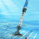 VEVOR Bezvadu rokas baseina putekļsūcējs, 8,5 GPM, ar pagarināmu kātu, spēcīga sūkšana dziļai tīrīšanai, uzlādējams baseina tīrītājs ar līdz 1 stundai darbības laiku, paredzēts virszemes un iebūvējamiem baseiniem un spa