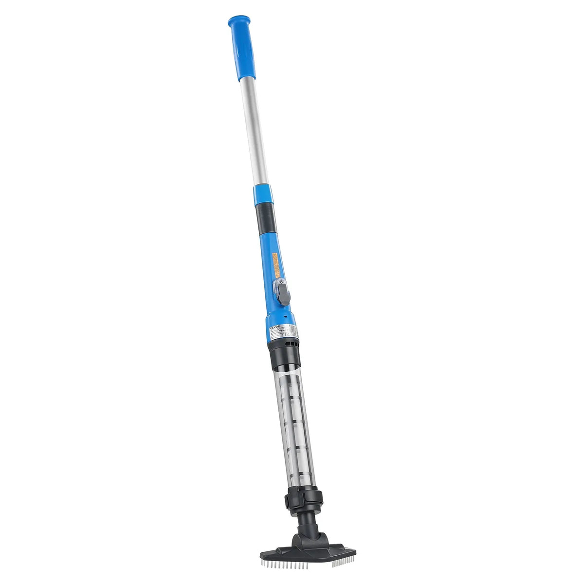 VEVOR Cordless Handheld Pool Vacuum, 8.5 GPM, with Extendable Pole, Powerful Suction for Deep Cleaning, Rechargeable Pool Cleaner with Up to 1 Hour Runtime, for Above-Ground and In-Ground Pools and Spas