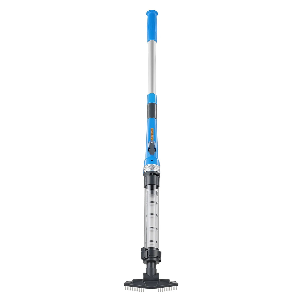VEVOR Cordless Handheld Pool Vacuum, 8.5 GPM, with Extendable Pole, Powerful Suction for Deep Cleaning, Rechargeable Pool Cleaner with Up to 1 Hour Runtime, for Above-Ground and In-Ground Pools and Spas