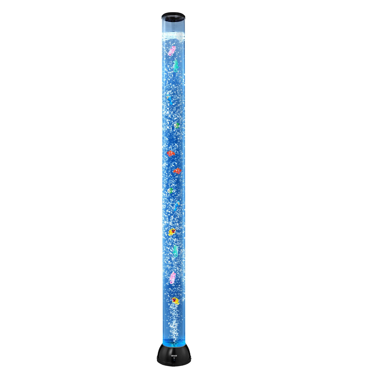 VEVOR burbuļu caurules lampa 150 cm, 16 krāsu sensorā akvārija lampa nomierināšanai un relaksācijai - ZEMLETES.LV