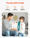 VEVOR Bērnu basketbola statīvs ar regulējamu augstumu un uzpildāmu pamatni, pārnēsājams basketbola komplekts iekštelpām un pagalmam, piemērots bērniem 3–8 gadi, zēniem un meitenēm