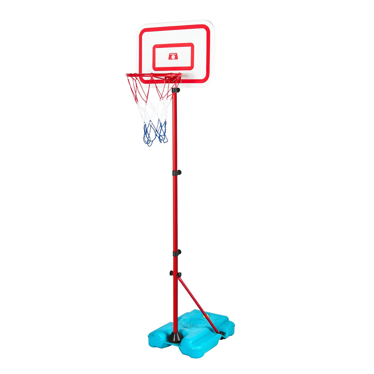 VEVOR Bērnu basketbola statīvs ar regulējamu augstumu un uzpildāmu pamatni, pārnēsājams basketbola komplekts iekštelpām un pagalmam, piemērots bērniem 3–8 gadi, zēniem un meitenēm - ZEMLETES.LV