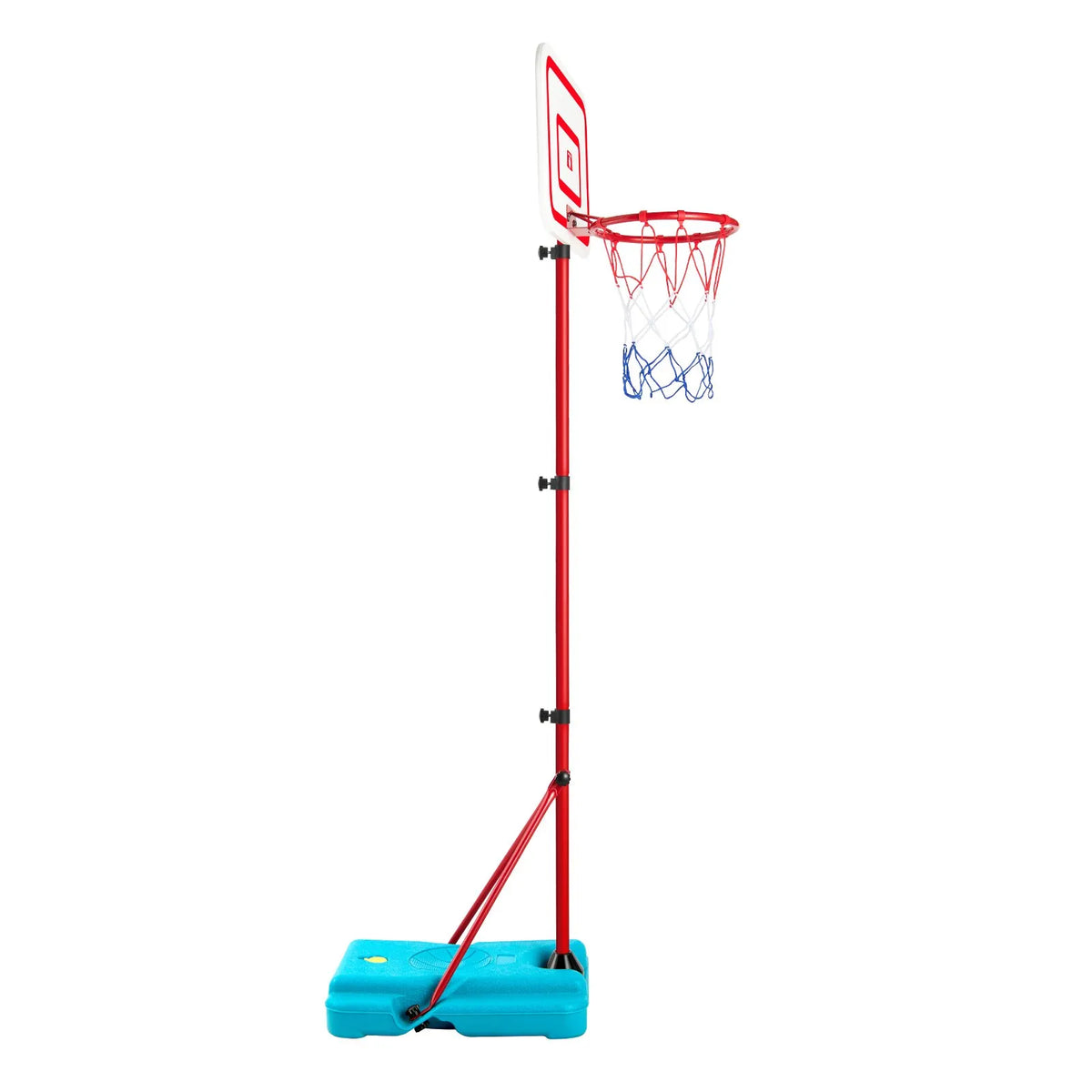 VEVOR Bērnu basketbola statīvs ar regulējamu augstumu un uzpildāmu pamatni, pārnēsājams basketbola komplekts iekštelpām un pagalmam, piemērots bērniem 3–8 gadi, zēniem un meitenēm - ZEMLETES.LV