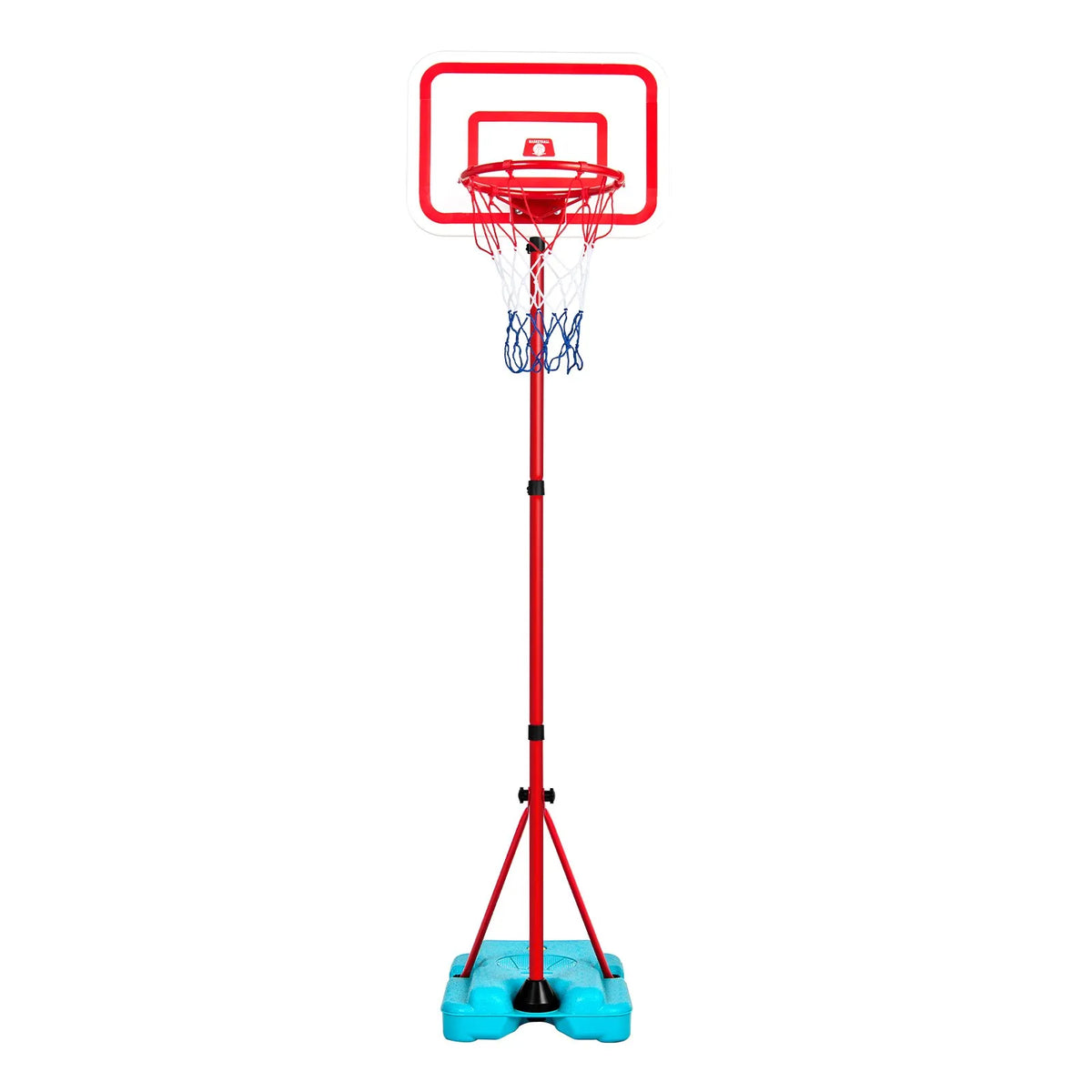 VEVOR Bērnu basketbola statīvs ar regulējamu augstumu un uzpildāmu pamatni, pārnēsājams basketbola komplekts iekštelpām un pagalmam, piemērots bērniem 3–8 gadi, zēniem un meitenēm - ZEMLETES.LV