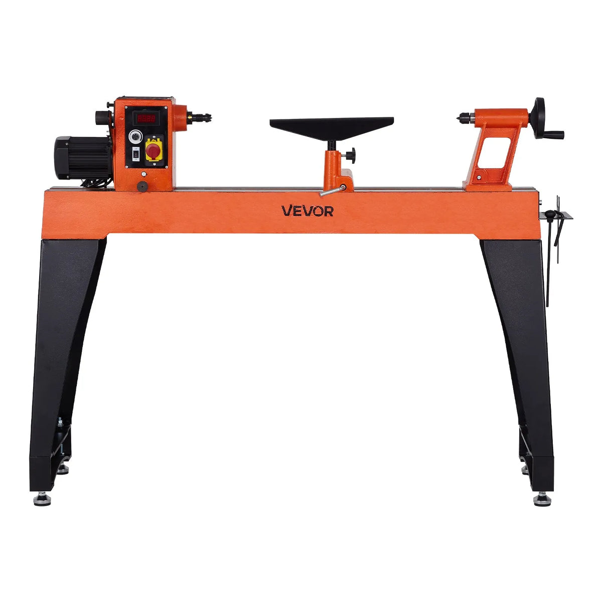 VEVOR puidutreipink 1100 W (1,5 hj), 150–3200 p/min, 406 × 1020 mm, harjadeta mootor, malmkorpus