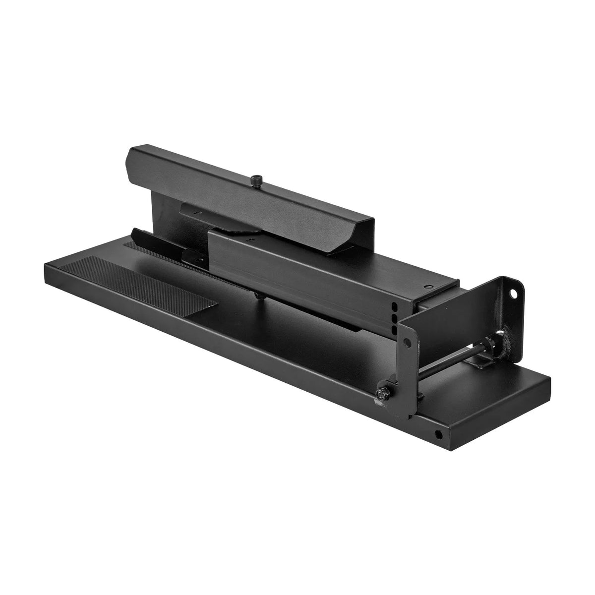 VEVOR kāpņu līmeņotājs ar regulējamu augstumu 29–46 cm un balsta virsmu 76 × 29 cm, tērauda konstrukcija, salokāms stabilizators kāpnēm uz nelīdzenas virsmas, piemērots pagarināmajām kāpnēm - ZEMLETES.LV
